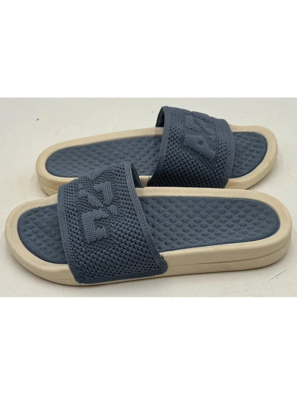 APL Athletic Propulsion Labs Techloom Slide Women's 6 Blue Slip On Sandal 0422XC